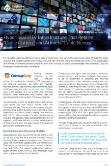 Enghouse - Conway - TVaaS - Case Study Enghouse - Conway - TVaaS - Case Study