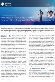 Enghouse - Conway - TVaaS - Case Study