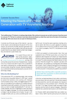 Enghouse - Access Communications - Customer Success Story