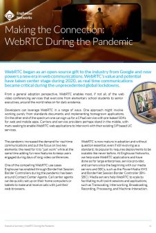 Enghouse - SBC WebRTC - Executive Summary