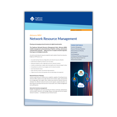 Enghouse - OSS - Aktavara NRM - Network Inventory Management - Thumbnail