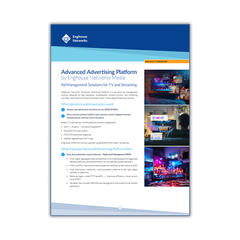 Enghouse Networks - Media - Advanced Ads - PO - Thumbnail