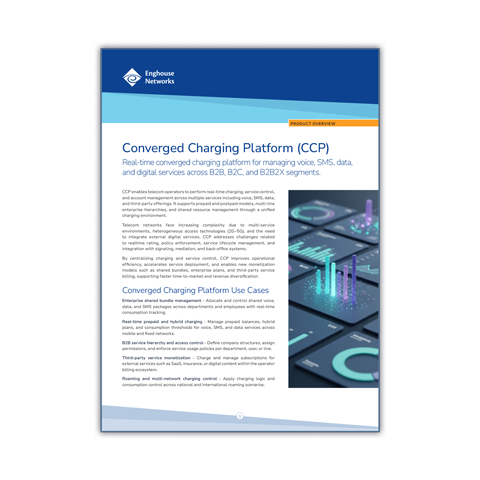 Enghouse Networks - IS - Converged Charging Platform - Thumbnail #image_title